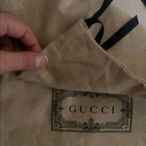 Gucci dust bag